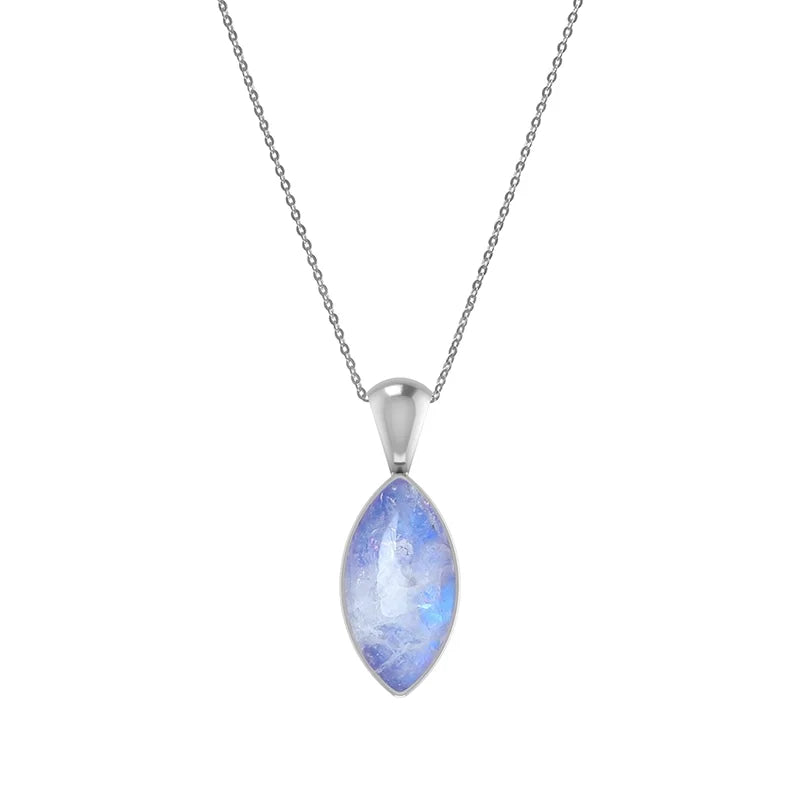 purple moonstone pendant