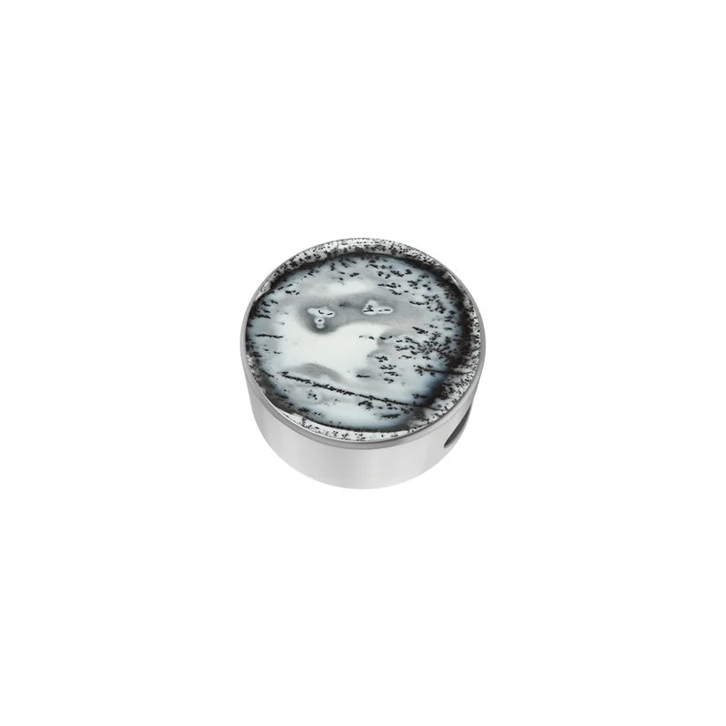 dendritic opal pendant