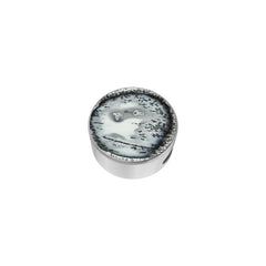 dendritic opal pendant