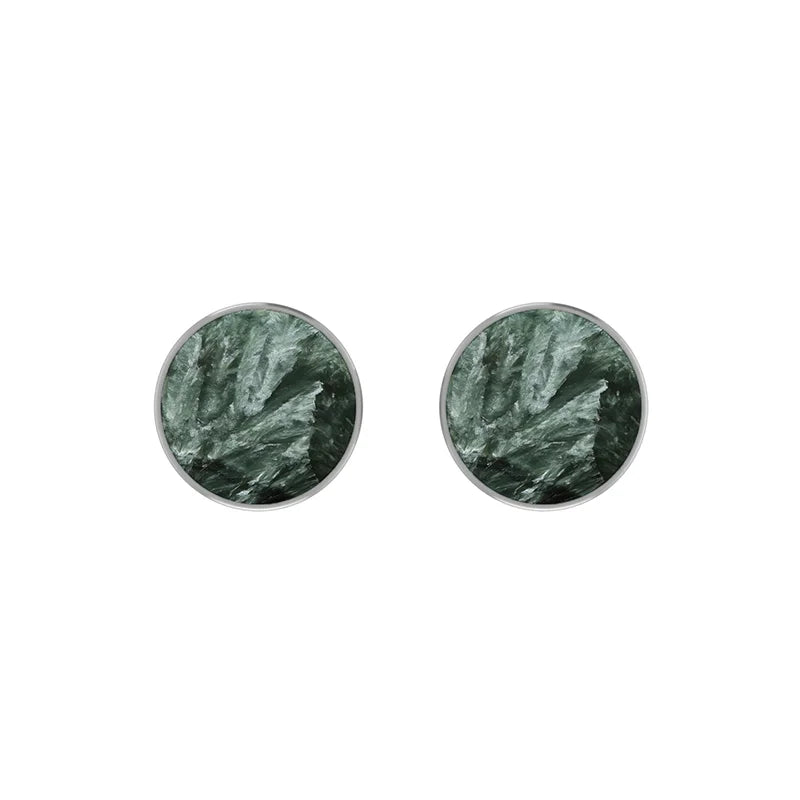 seraphinite cab earrings