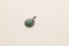 malachite pendant
