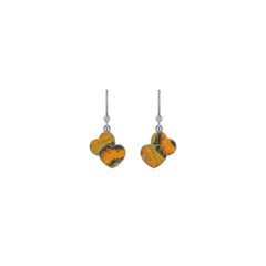 bumble bee slice earrings