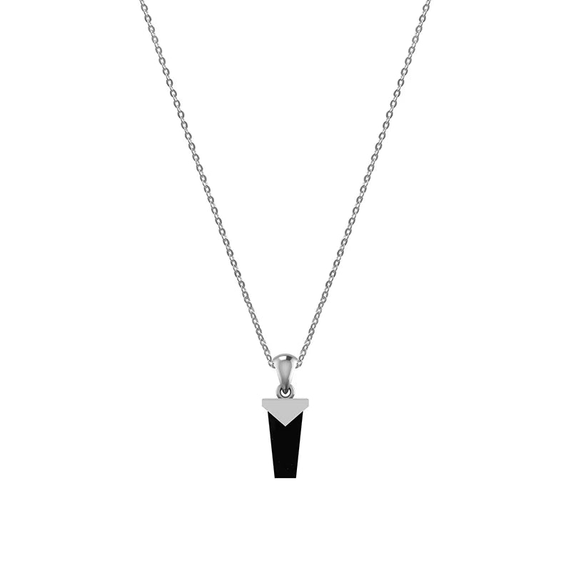 black onyx pendant