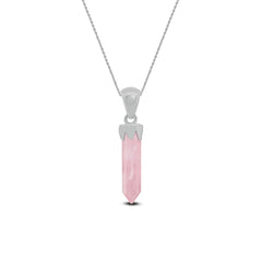 rose quartz pendant