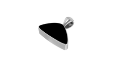 black onyx pendant