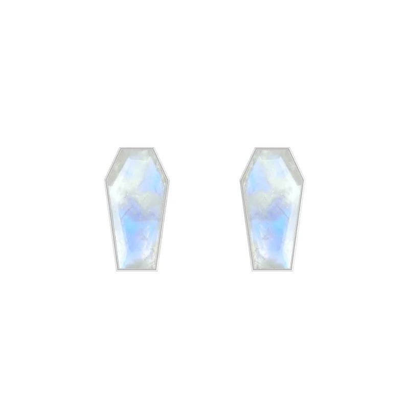 rainbow moonstone earrings 