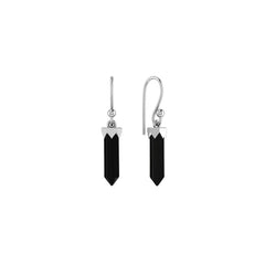 black tourmaline earrings 