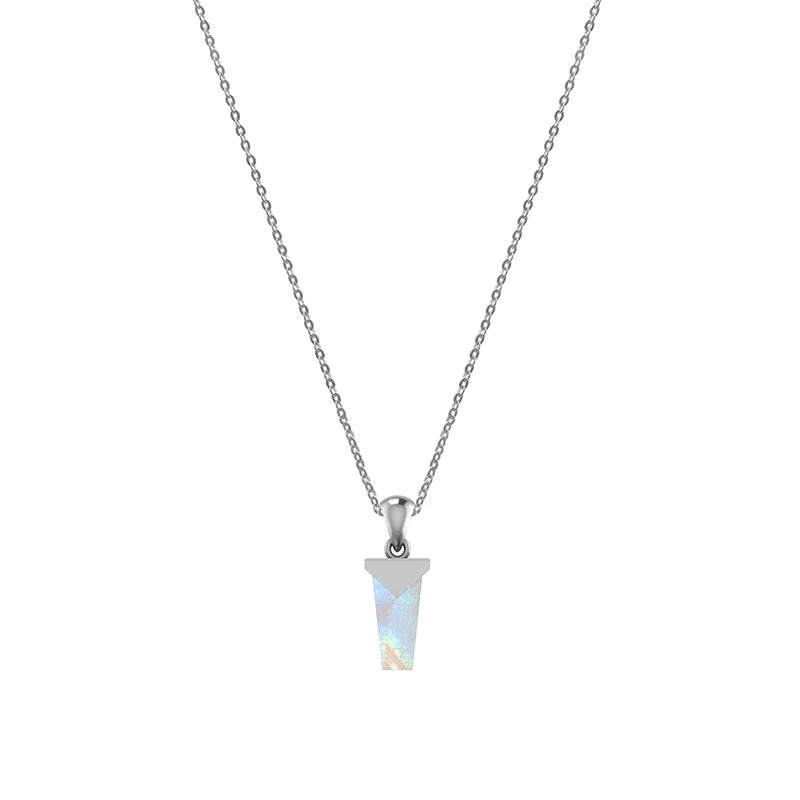 rainbow moonstone pendant