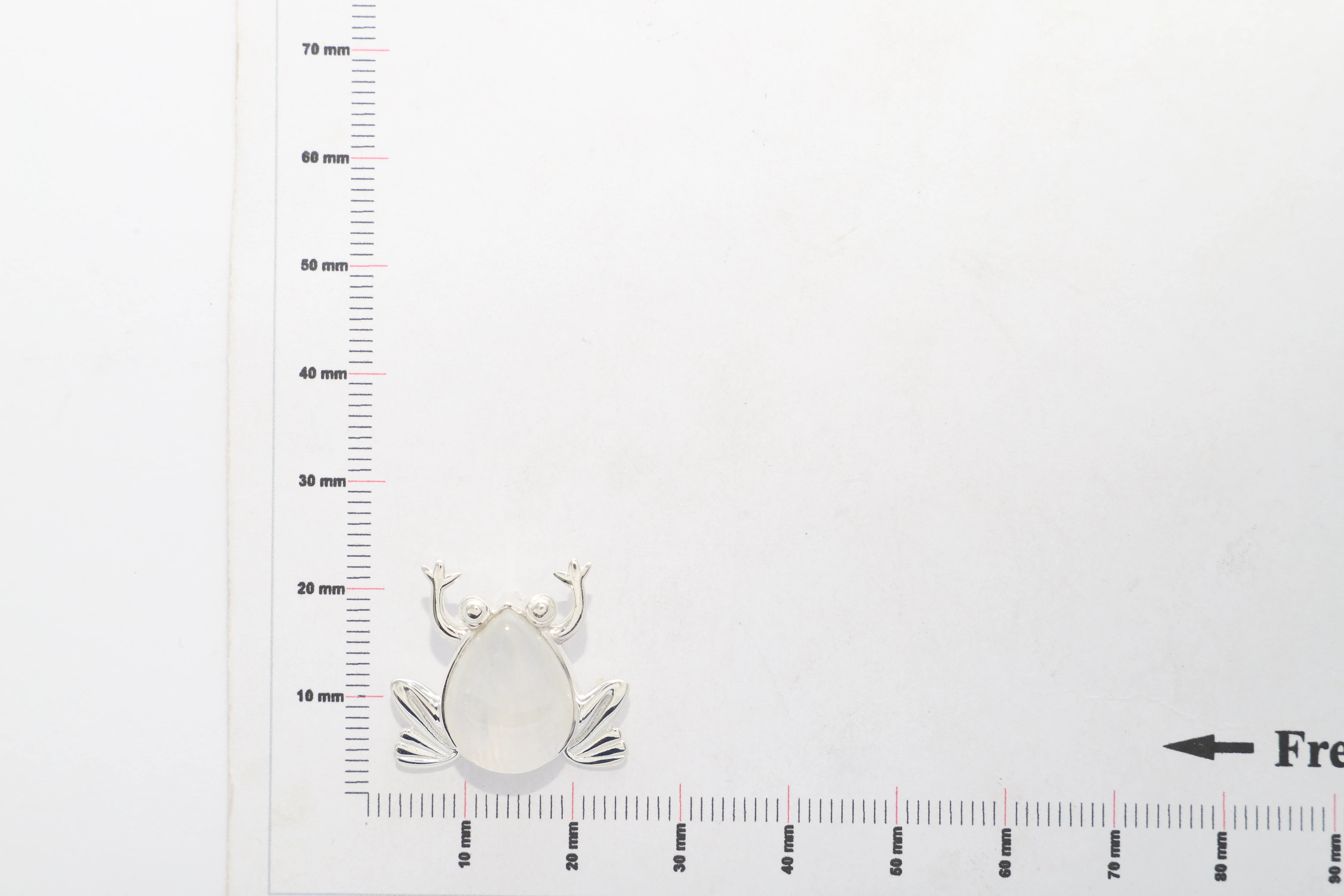 rainbow moonstone pendant