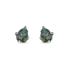 azurite malachite earrings 