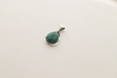 malachite pendant