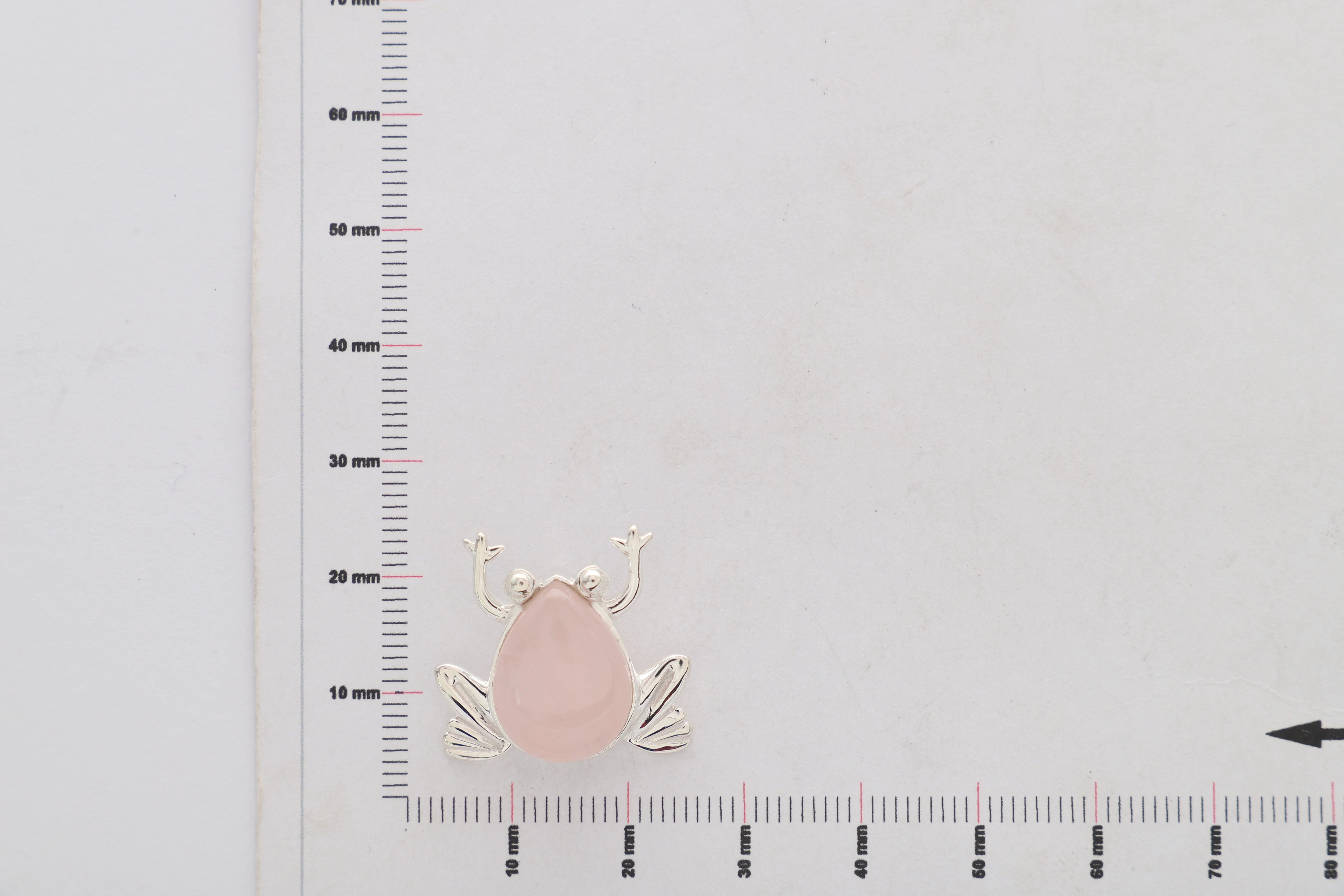 rose quartz pendant