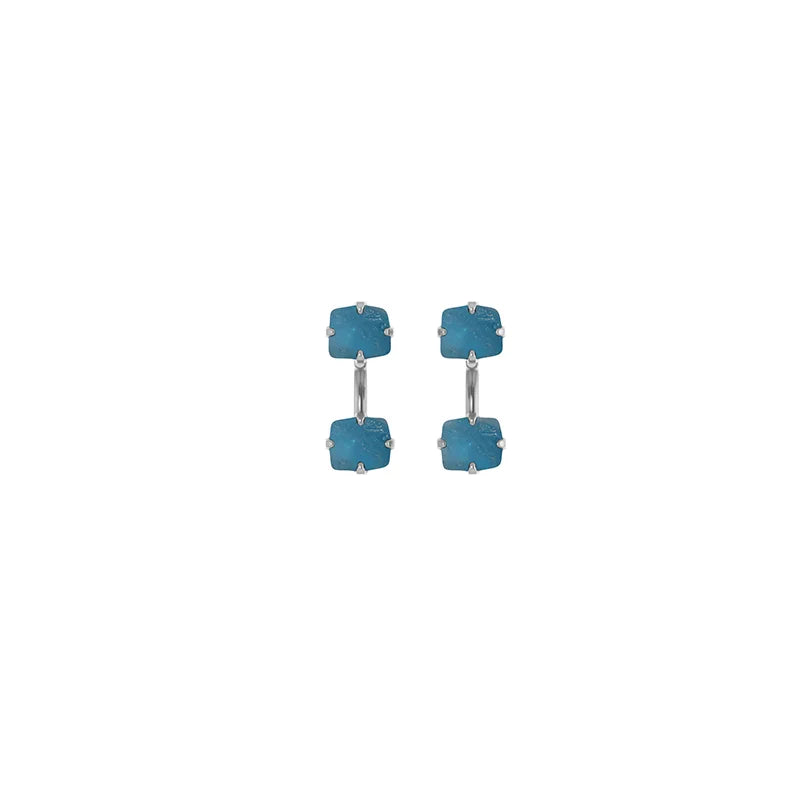 neon apatite earrings 