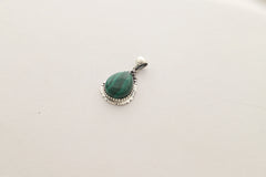 malachite pendant
