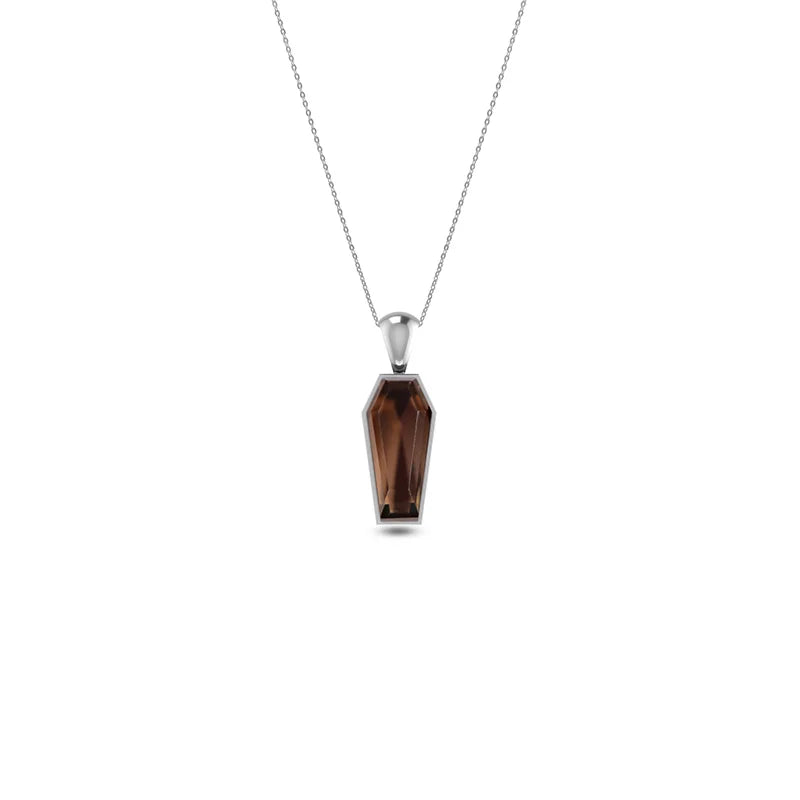 smoky-quartz pendant