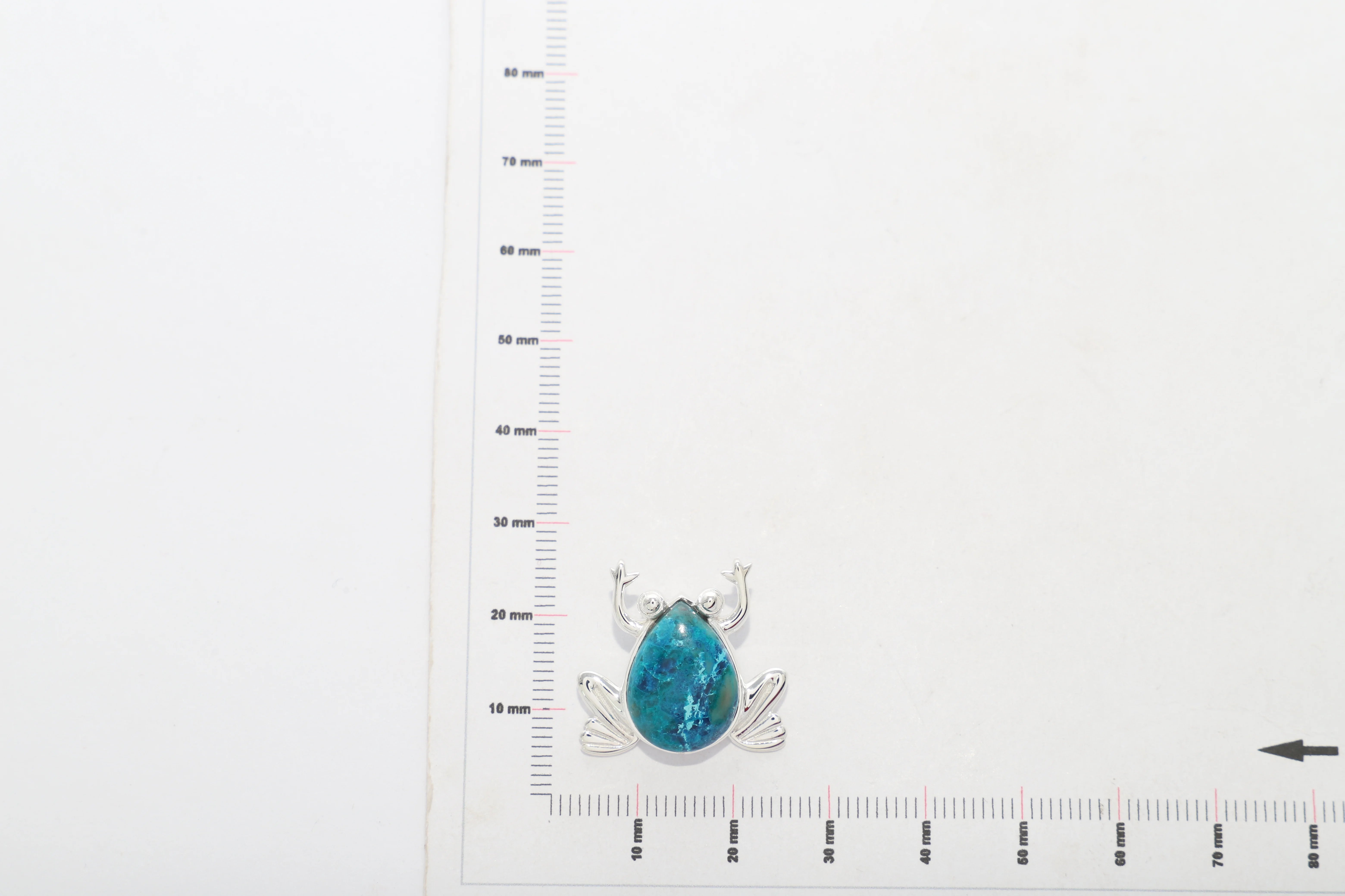 shattuckite pendant
