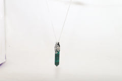 malachite pendant