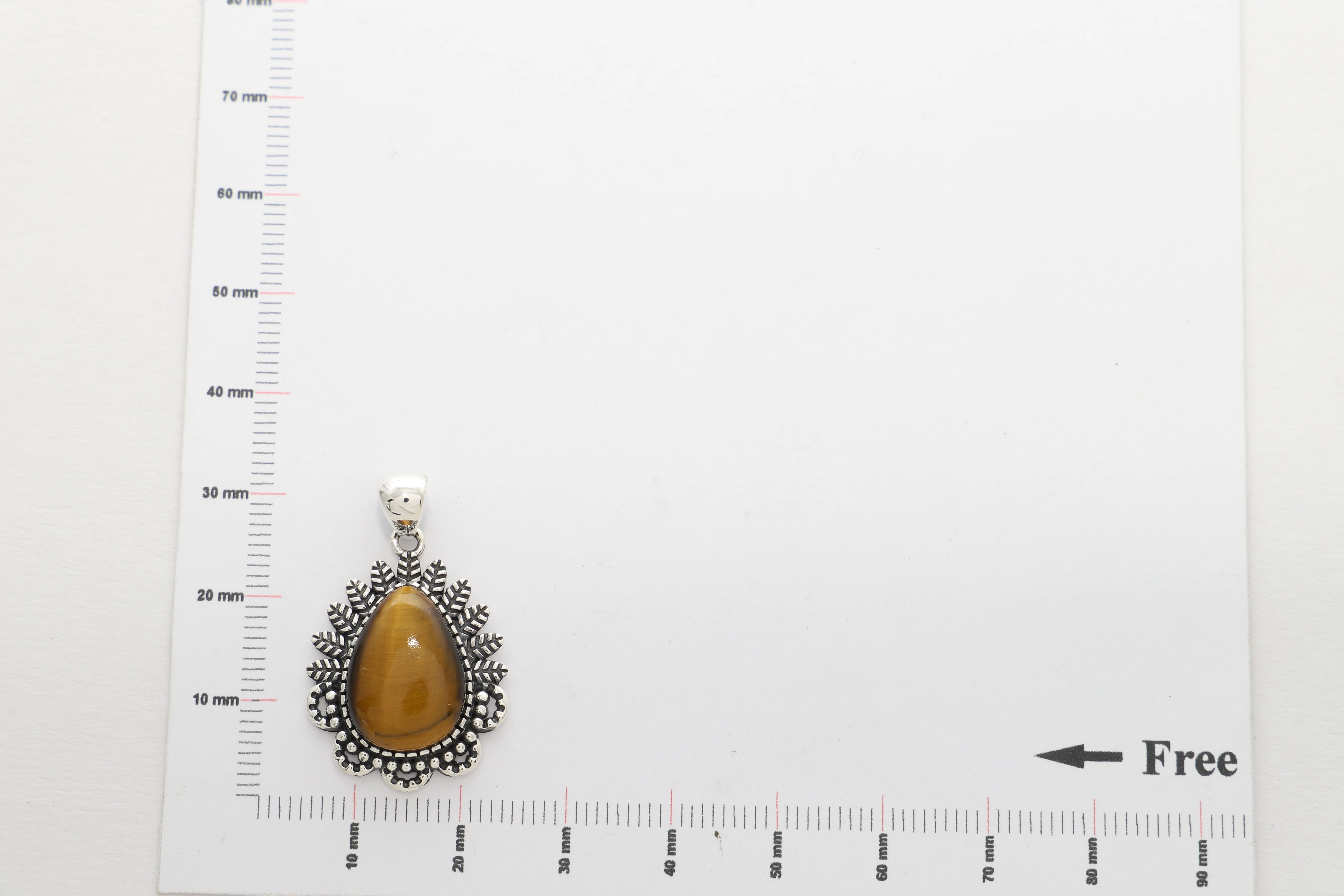 tiger eye pendant