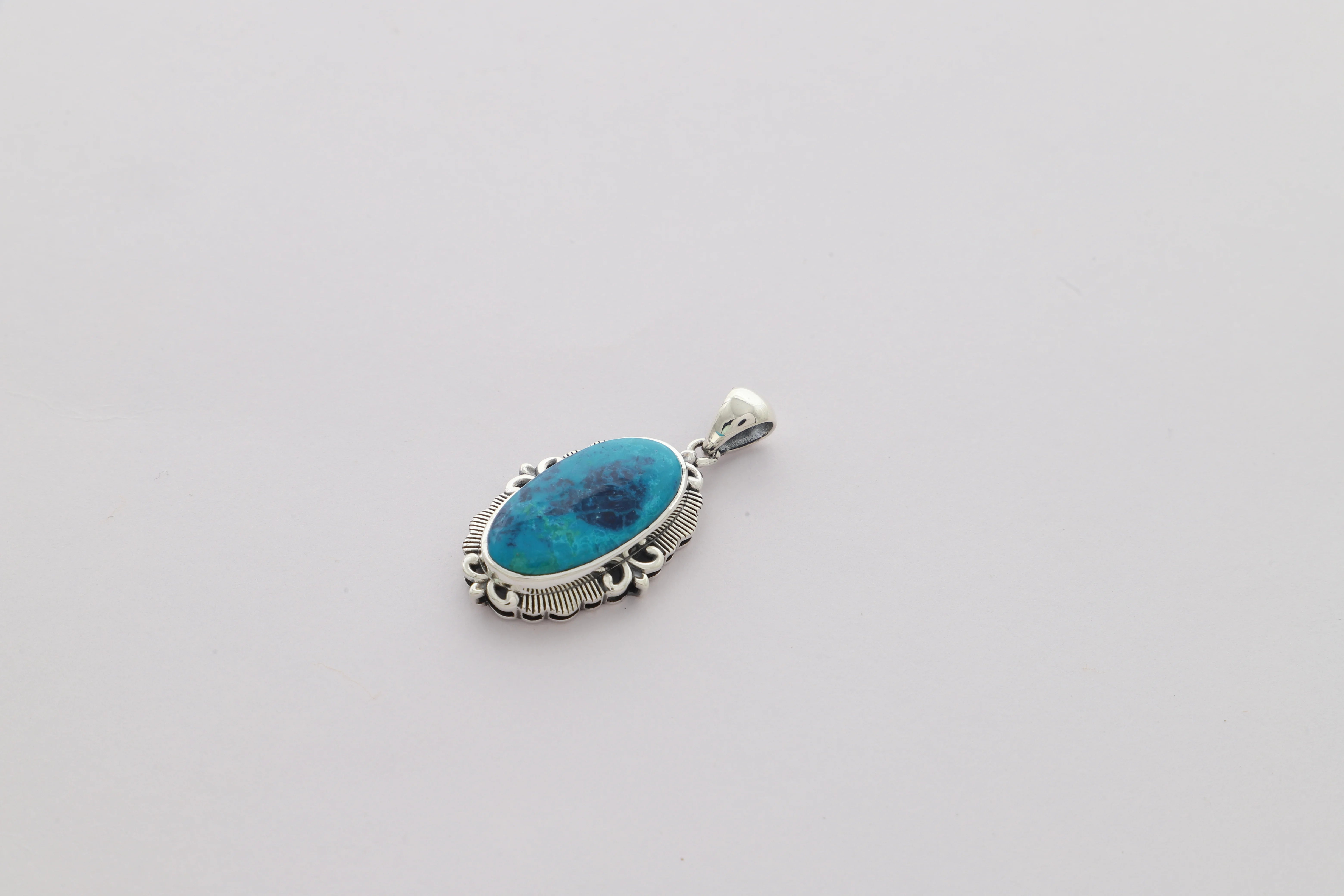 shattuckite pendant