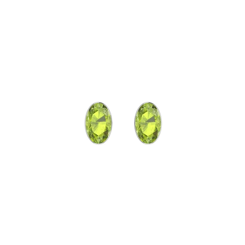 peridot earrings 