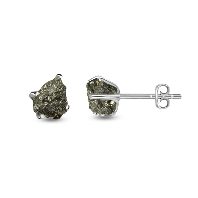 pyrite earrings 