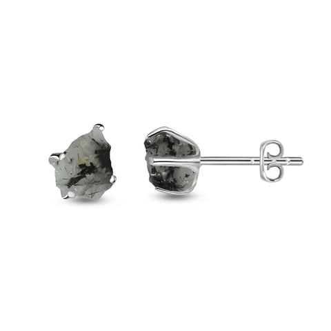 tourmalated quartz earrings 