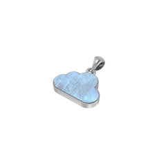 Natural Rainbow Moonstone Pendant for Women
