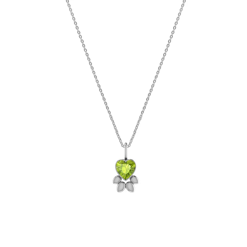 peridot pendant