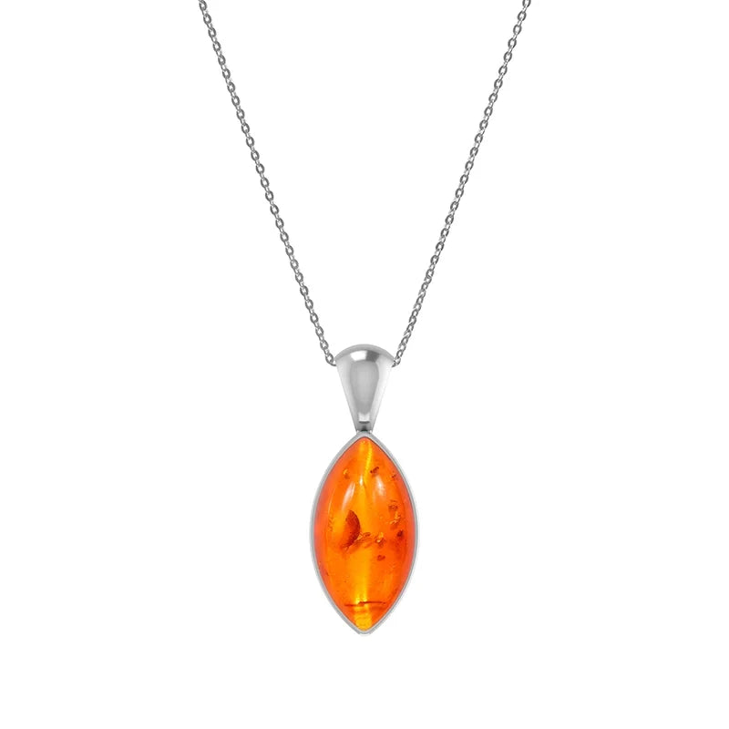 amber pendant