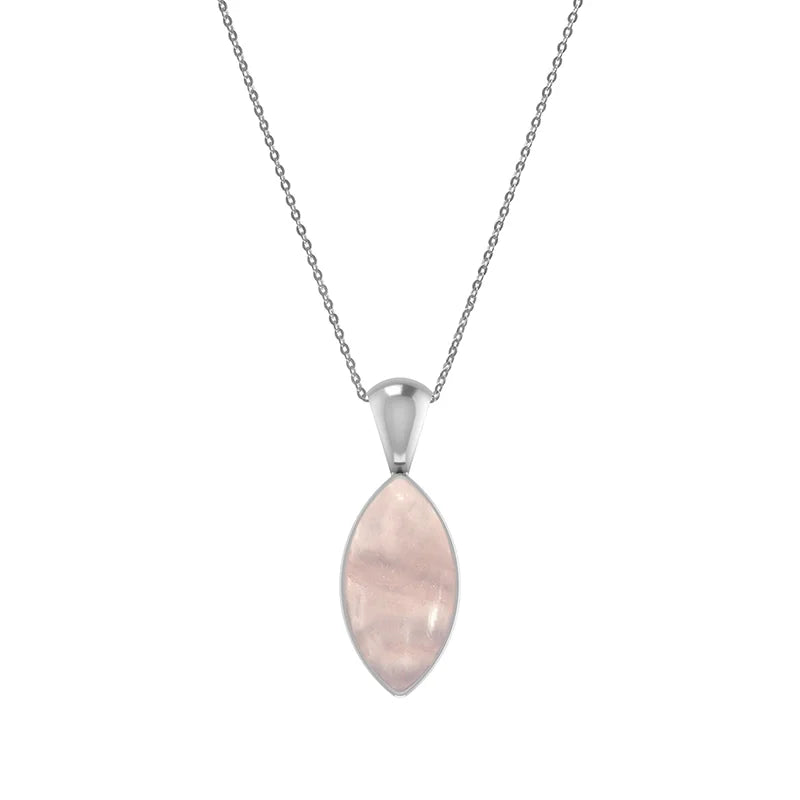 rose quartz pendant
