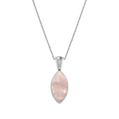 rose quartz pendant