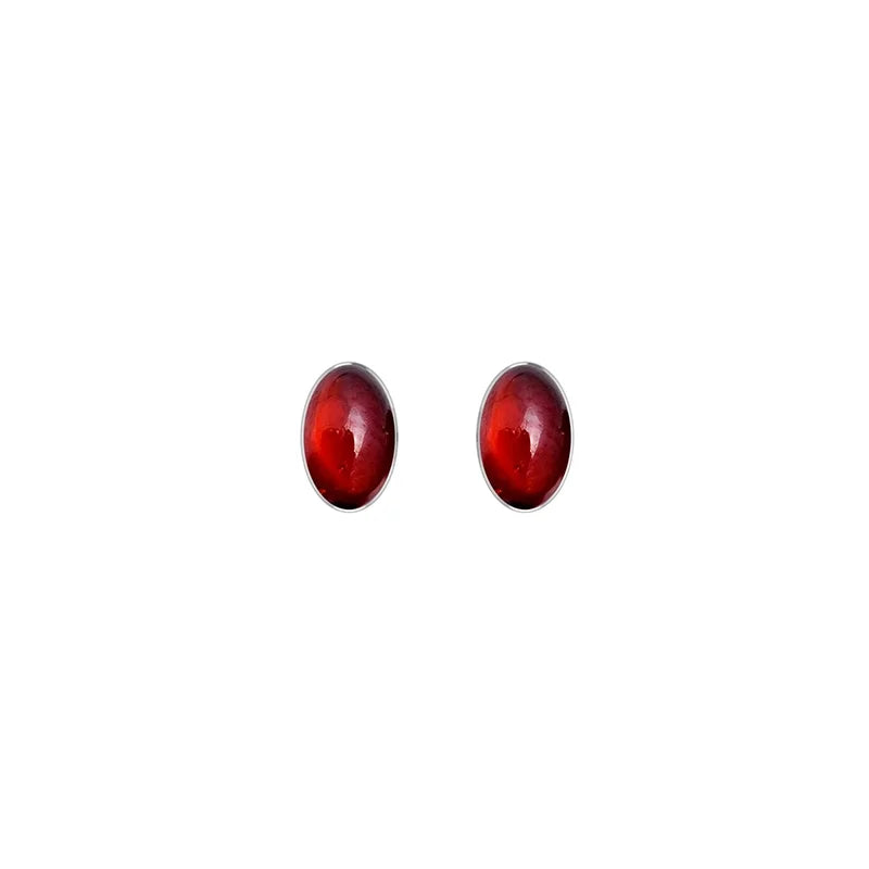garnet earrings 