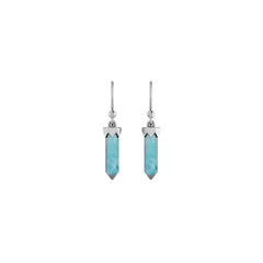 larimar earrings 
