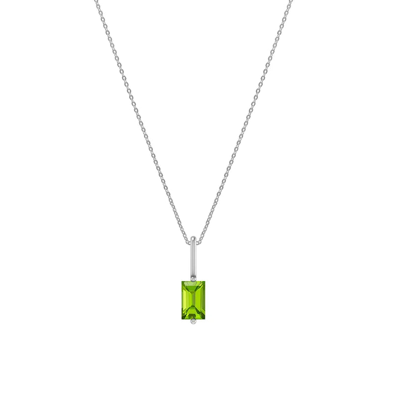 peridot pendant