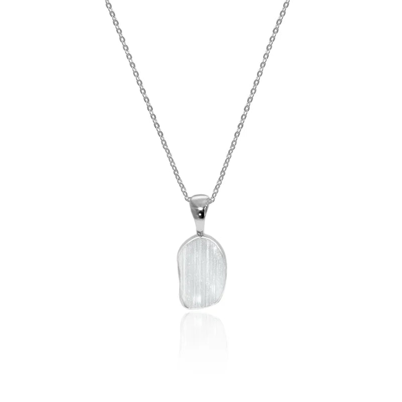 selenite pendant