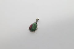 ruby zoisite pendant