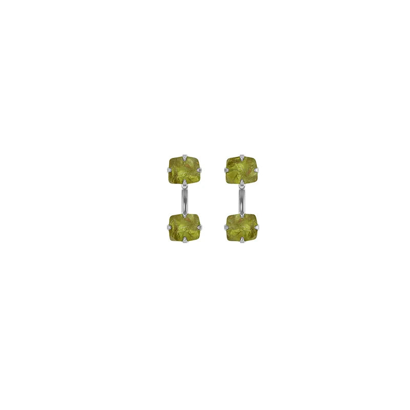 peridot earrings 