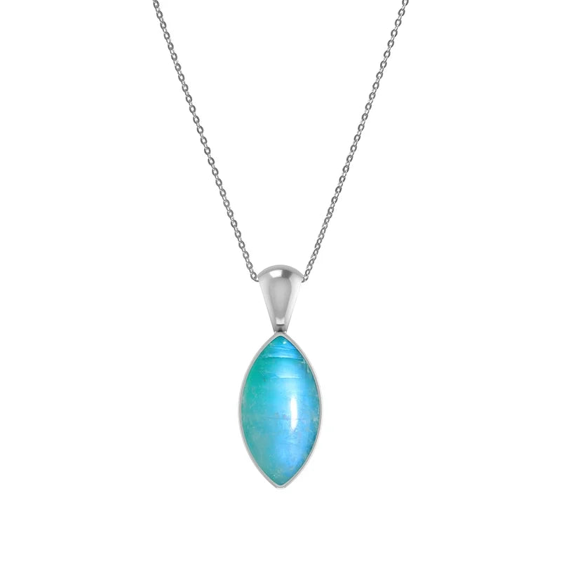 green moonstone pendant