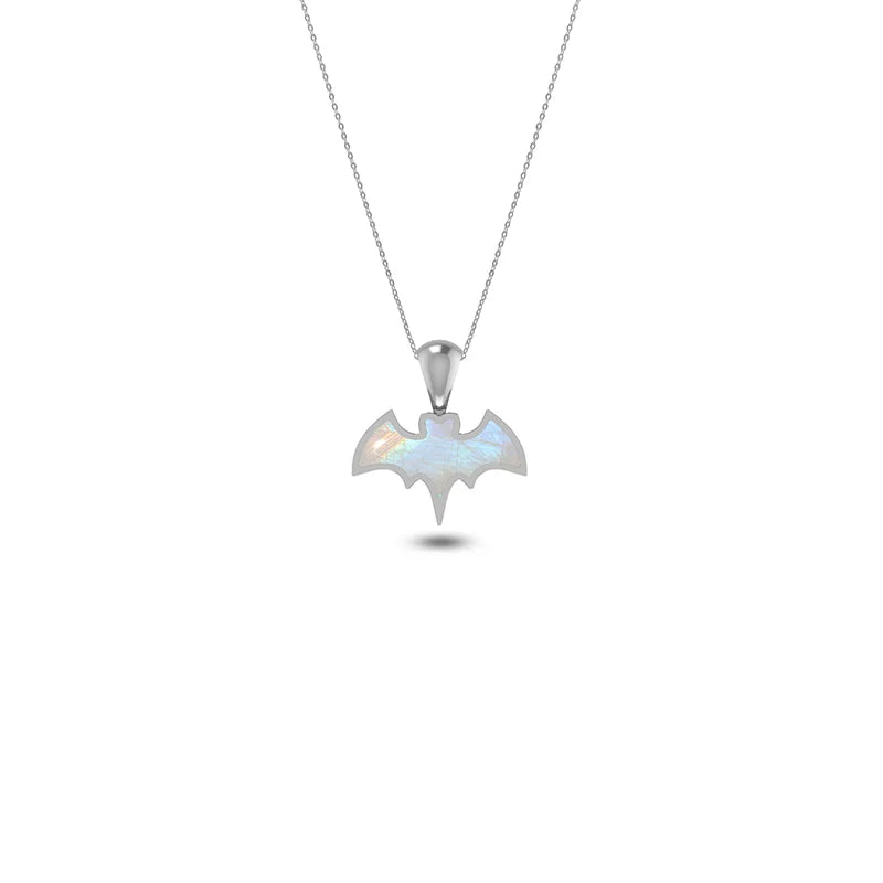 rainbow moonstone pendant