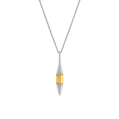 citrine pendant