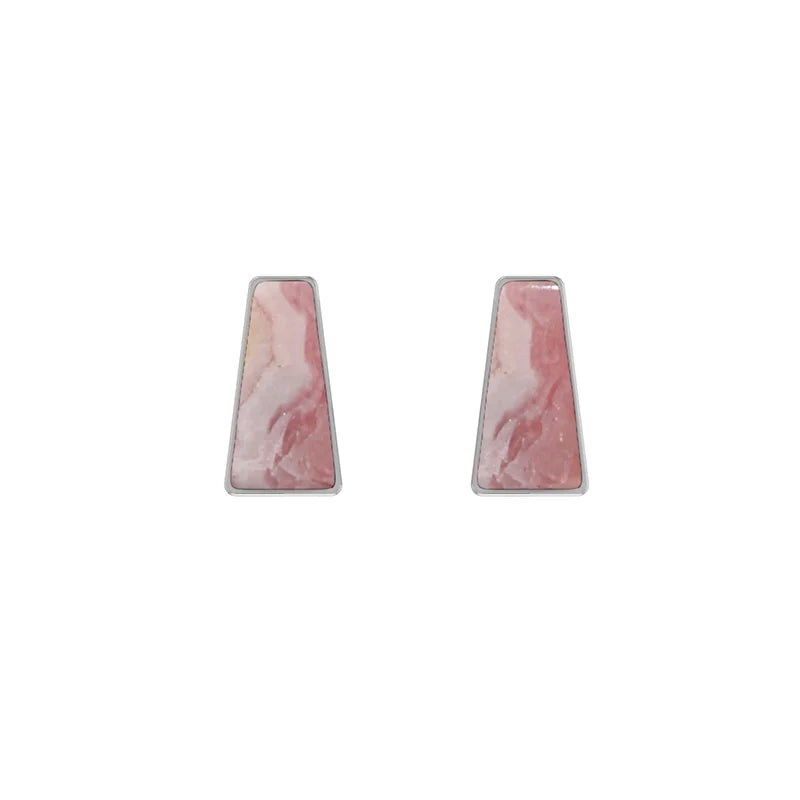 rhodochrosite earrings