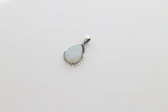 rainbow moonstone pendant