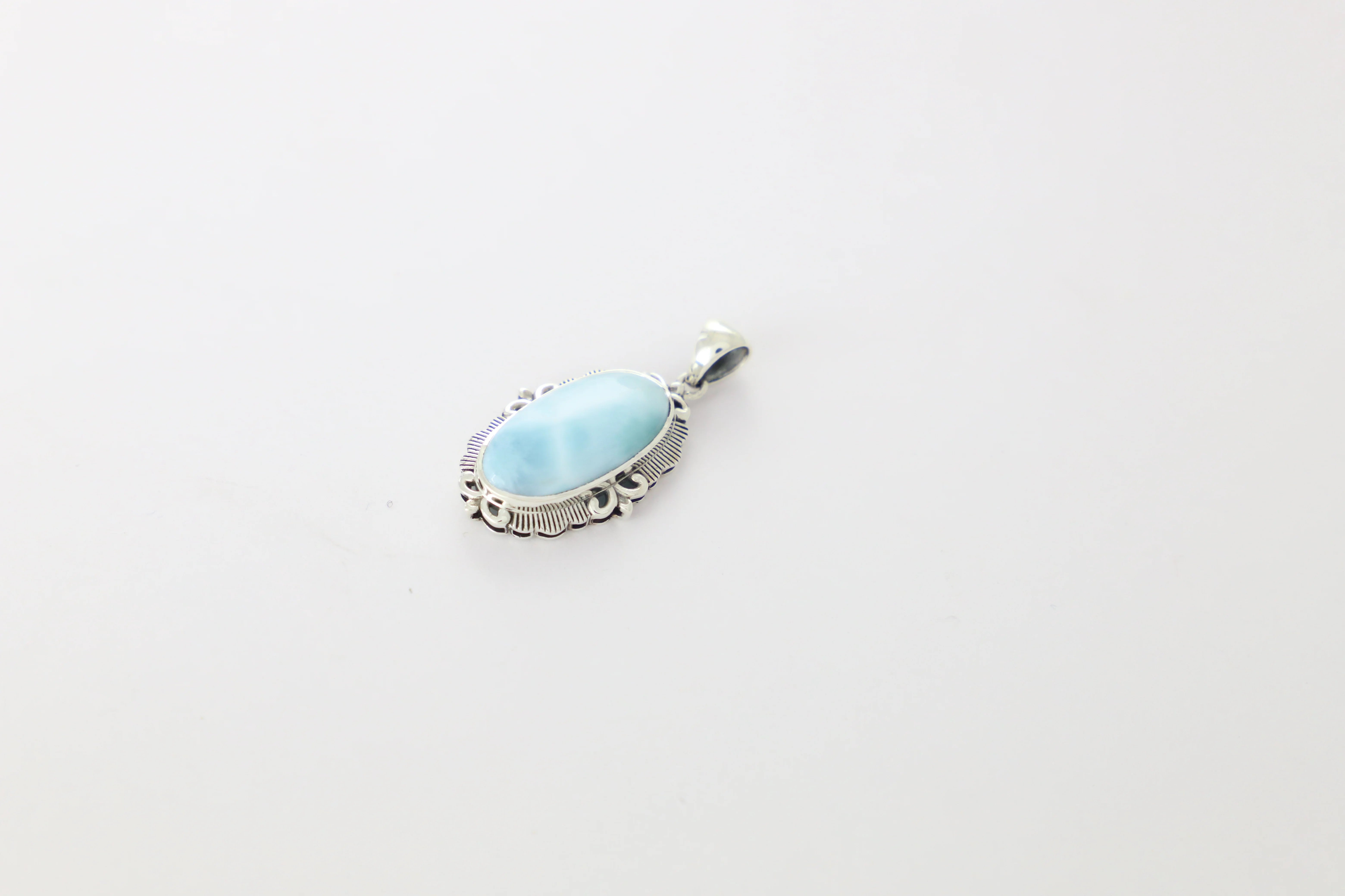 larimar pendant