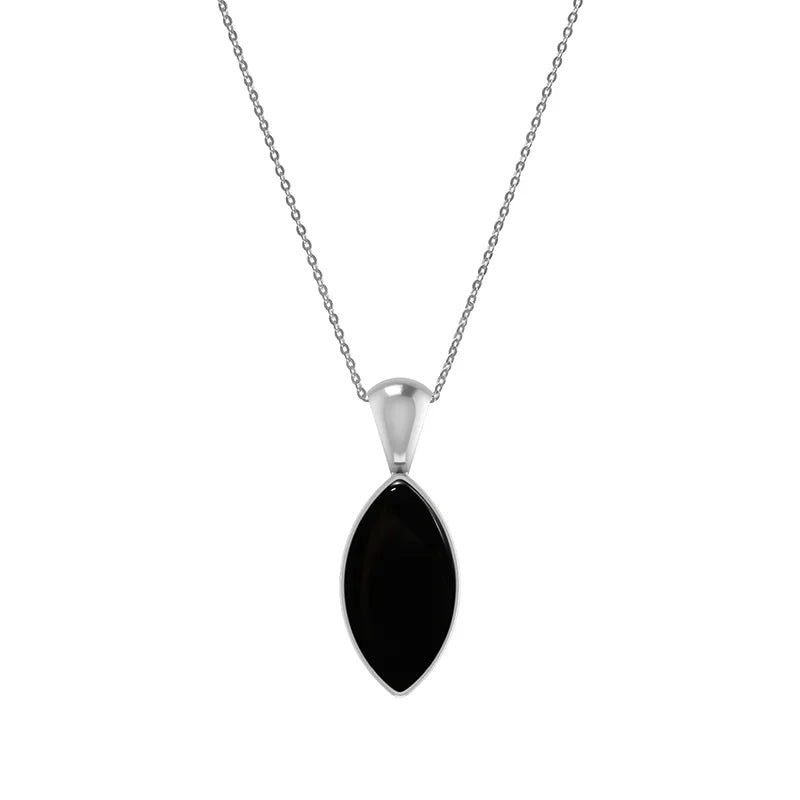 black onyx pendant