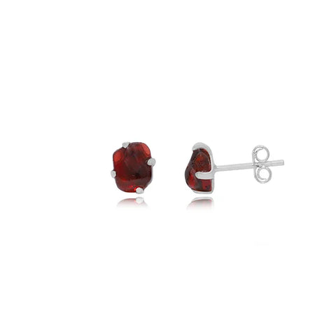 birthstone cut earrings