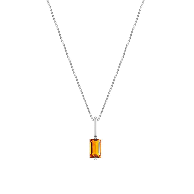 citrine pendant