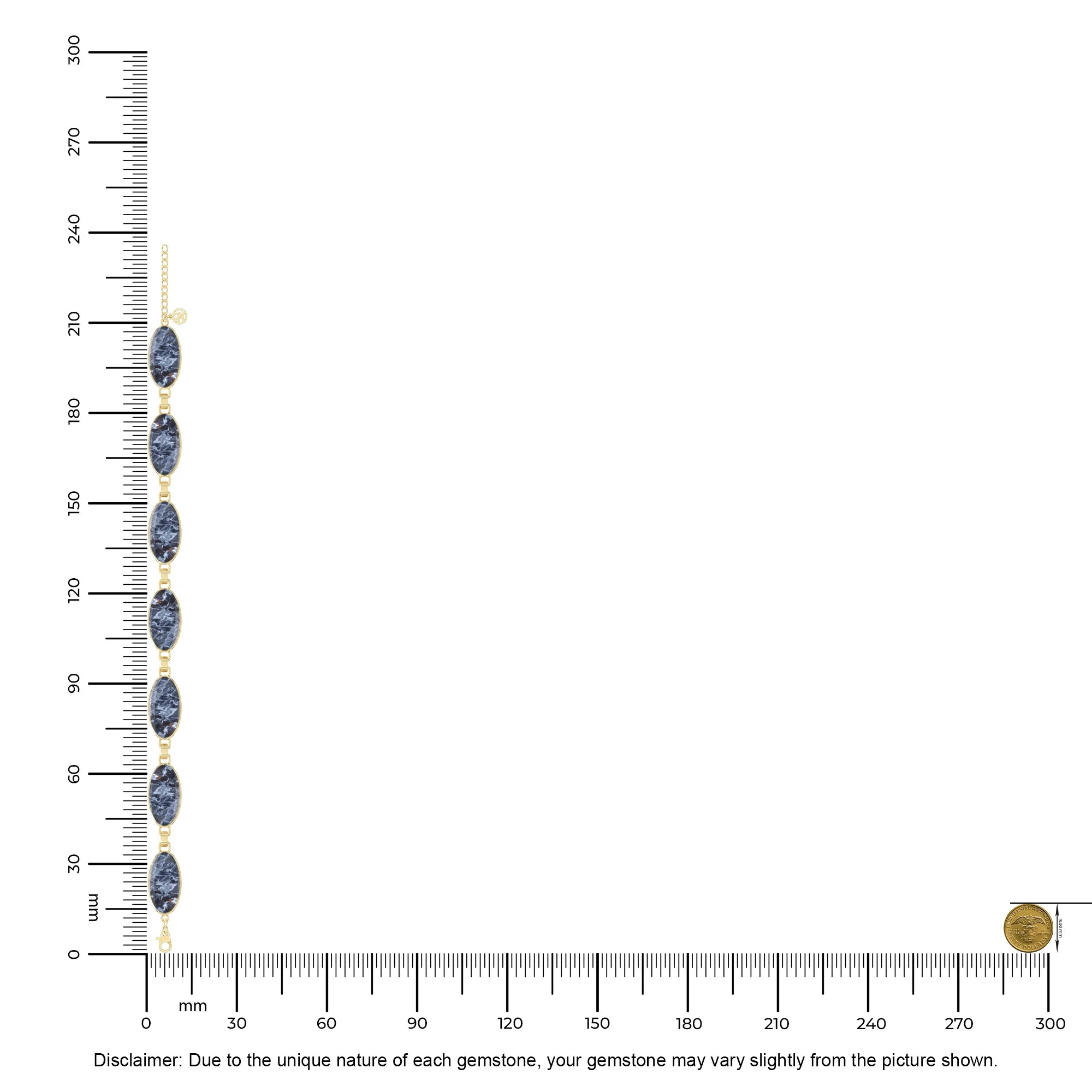 pietersite chain bracelet