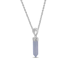 blue lace agate pendant