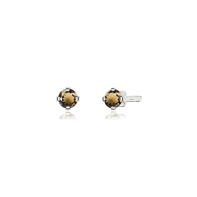 smoky quartz earrings 
