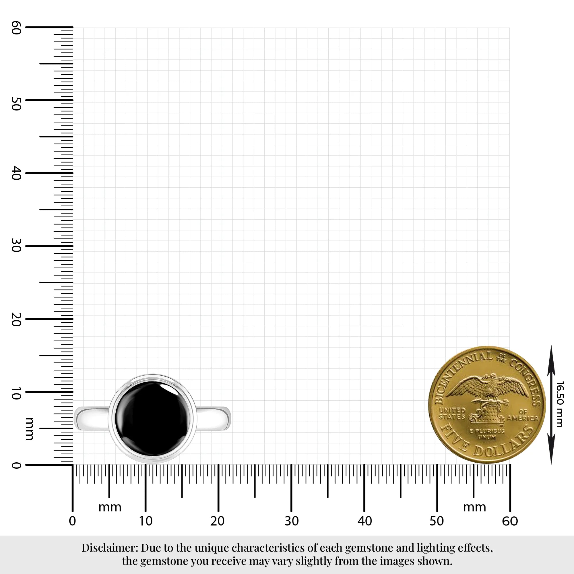 black-onyx bezel-set ring